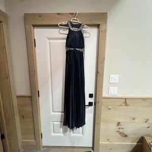 Sequin Hearts Blue Dress